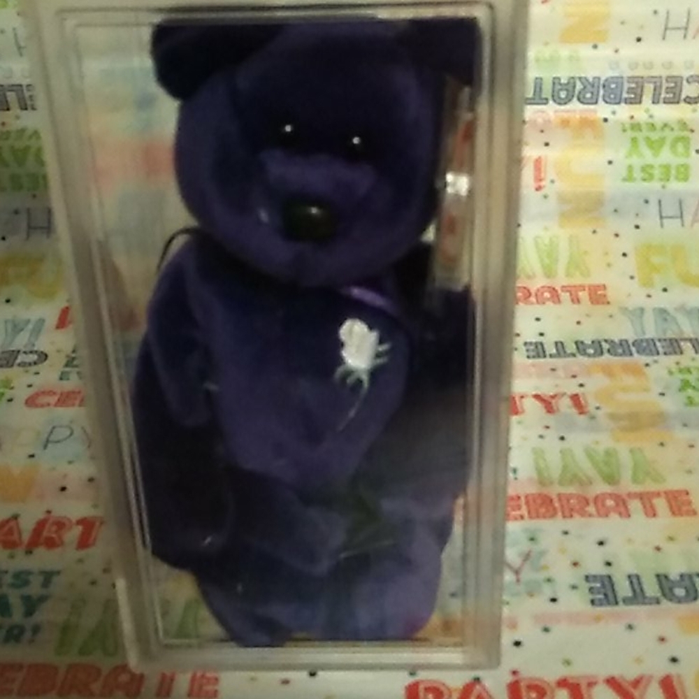 VINTAGE PRINCESS DIANA BEANIE BABY RARE